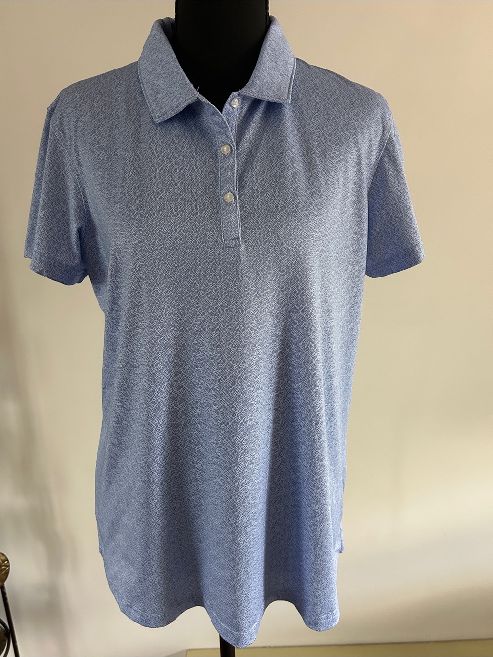 Pebble Beach Light Blue Women's Polo Shirt